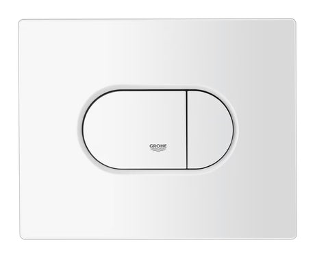 Bijelo tipka za aktiviranje Grohe Arena Cosmopolitan pro s 2-količinskim ispiranjem i funkcijom start/stop