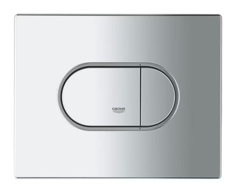 Kromirani tipka za aktiviranje Grohe Arena Cosmopolitan pro s dvokoličinskim ispiranjem ili start/stop