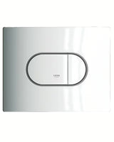 Tipka za Aktiviranje Grohe Arena Cosmopolitan u izvedbi krom-mat pro dvokoličinsko ispiranje ili start/stop