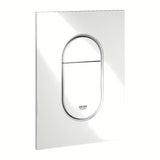 Ispirna tipka Grohe Arena Cosmopolitan S u alpsko bijeloj boji pro podžbukni vodokotlići s DualFlush i start/stop