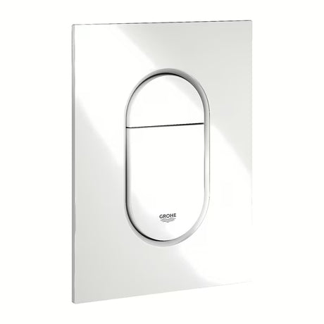 Ispirna tipka Grohe Arena Cosmopolitan S u alpsko bijeloj boji pro podžbukni vodokotlići s DualFlush i start/stop