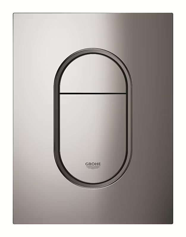 Tipka za ispiranje tipka Grohe Arena Cosmopolitan S u boji hard graphite pro podžbukni vodokotlići