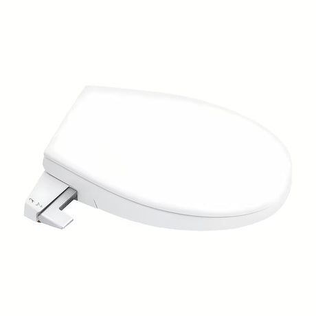 Ručna bide daska Grohe Bau Ceramic od duroplasta s funkcijom soft Close u boji alpine-white.
