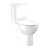 Bijeli WC kombi Grohe Bau Ceramic s Rimless školjkom i slim sjedalom soft Close