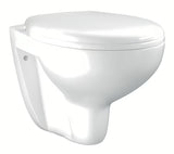 Viseća WC Školjka Grohe Bau Ceramic u bijeloj boji Alpine White s bezrubnom Rimless izvedbom