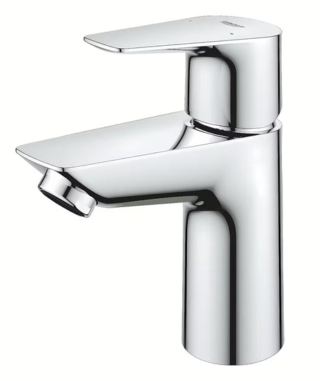 Kromirana jednoručna baterija stojeća miješalica za umivaonik Grohe bauedge s click‑clack-odvodom