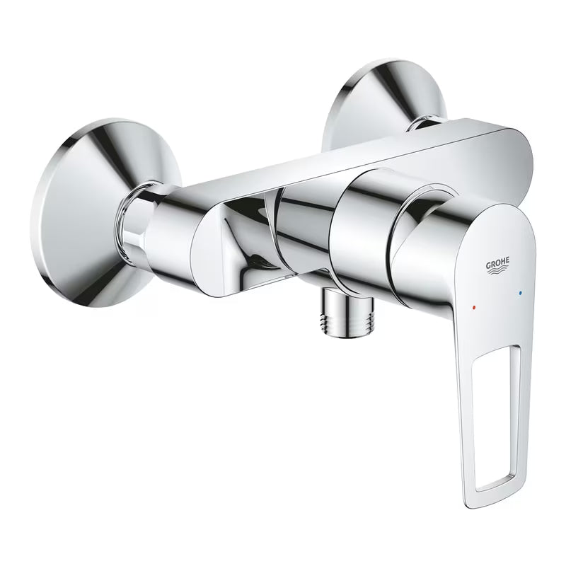 Grohe bauloop jednoručna baterija zidna miješalica za tuš u krom izvedbi bez tuš seta