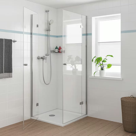 Grohe bauloop jednoručna baterija zidna miješalica za tuš u krom izvedbi bez tuš seta