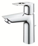 Kromirana jednoručna baterija stojeća miješalica za umivaonik Grohe bauloop s odvodom