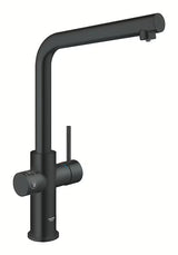 Grohe Blue Home Duo miješalica za sudoper s filtracijom i hlađenjem vode u izvedbi velvet black