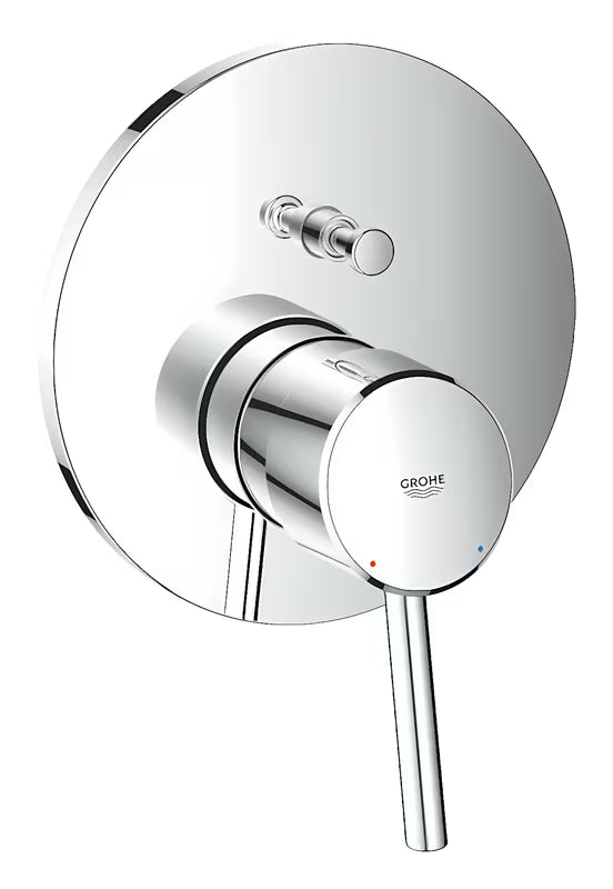 Grohe Concetto New jednoručna baterija podžbukna miješalica za tuš u krom izvedbi