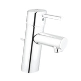 Kromirana miješalica za umivaonik Grohe Concetto New s ručicom i izljevom.