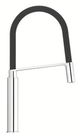 Kromirana kuhinjska miješalica za sudoper Grohe Concetto New s visokim zakretnim izljevom i izvlačnim tušem