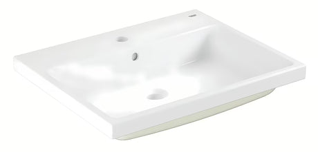 Ugradbeni umivaonik Grohe Cube Ceramic na ploču u boji alpine white