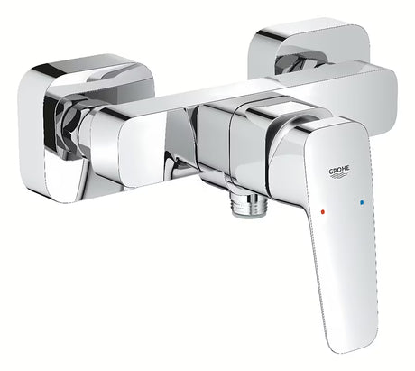 Grohe Cubeo jednoručna baterija zidna miješalica za tuš u krom izvedbi s donjim izlazom tuševi