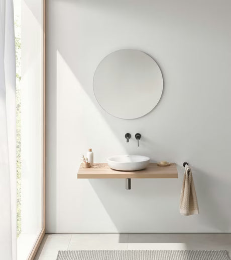 Grohe Essence podžbukna miješalica za umivaonik u izvedbi Hard Graphite bez podžbuknog tijela.