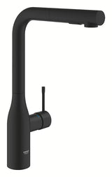 Grohe Essence miješalica za sudoper s izvlačivim tušem u mat izvedbi phantom black