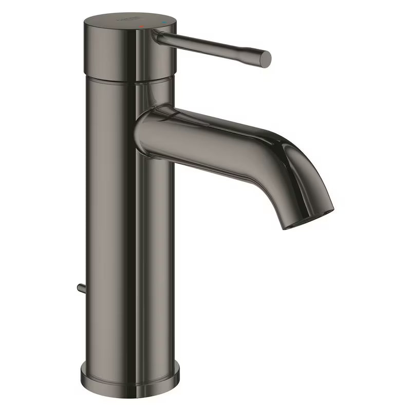 Umivaonička jednoručna baterija slavina Grohe Essence New s visokim izljevom i završnom obradom Hard Graphite