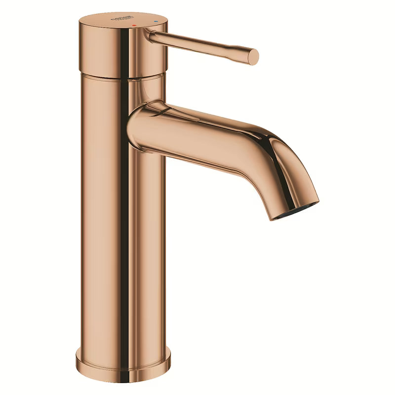 Umivaonička jednoručna baterija slavina Grohe Essence New s visokim izljevom u završnoj obradi warm sunset.