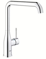 Kromirana miješalica za sudoper Grohe Essence New s visokim zakretnim izljevom i upravljanjem ručicom