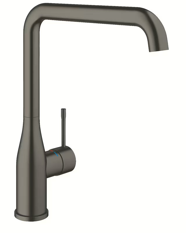 Grohe Essence New kuhinjska jednoručna baterija slavina s visokim okretnim izljevom u boji brushed hard graphite
