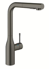 Miješalica za Sudoper Grohe Essence New brushed hard graphite s visokim izljevom i izvlačnim tušem