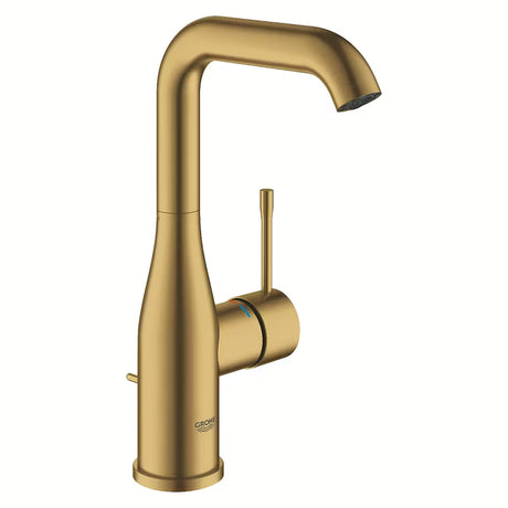 Grohe Essence New visoka jednoručna baterija miješalica za umivaonik u završnoj obradi Brushed Cool Sunrise sa zakretnim izljevom