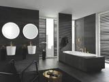 Grohe Essence New visoka jednoručna baterija miješalica za umivaonik u završnoj obradi Brushed Cool Sunrise sa zakretnim izljevom
