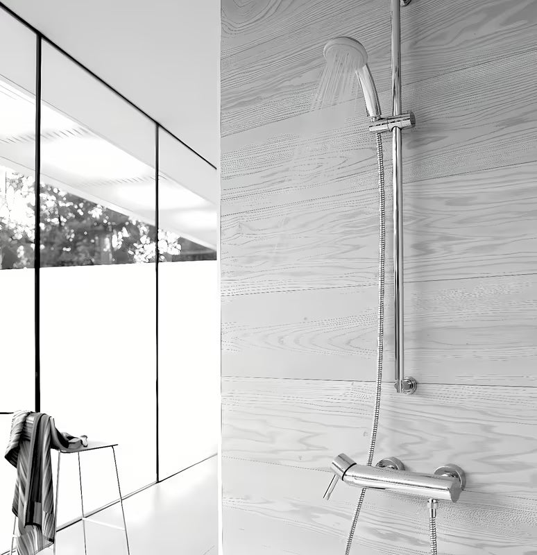 Zidna jednoručna baterija miješalica za tuš Grohe Essence New u krom izvedbi