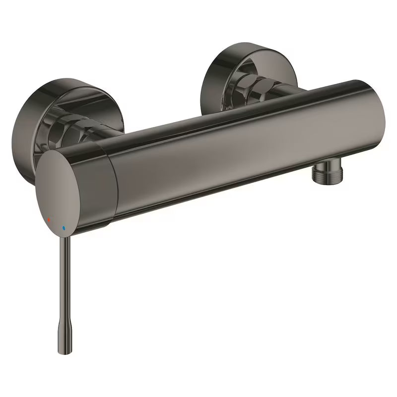 Jednoručna Baterija zidna miješalica za tuš Grohe Essence New u boji hard graphite