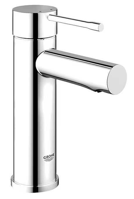 Kromirana miješalica za umivaonik Grohe Essence New s ručicom i glatkim tijelom