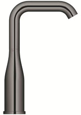 Visoka jednoručna baterija miješalica za umivaonik Grohe Essence New u završnoj obradi Hard Graphite s okretnim izljevom