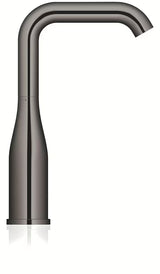 Visoka jednoručna baterija miješalica za umivaonik Grohe Essence New u završnoj obradi Hard Graphite s okretnim izljevom