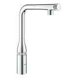 Grohe Essence smartcontrol miješalica za sudoper u krom izvedbi s visokim zakretnim izljevom i izvlačnim tušem