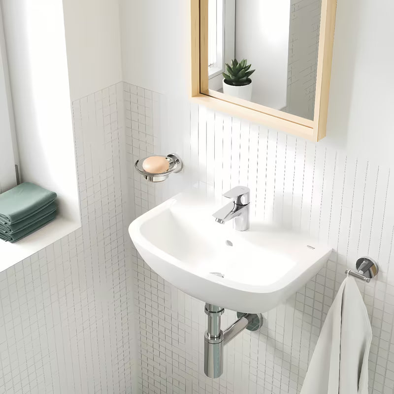 Prozirna staklena posuda za sapun Grohe Essentials bez držača za kupaonicu