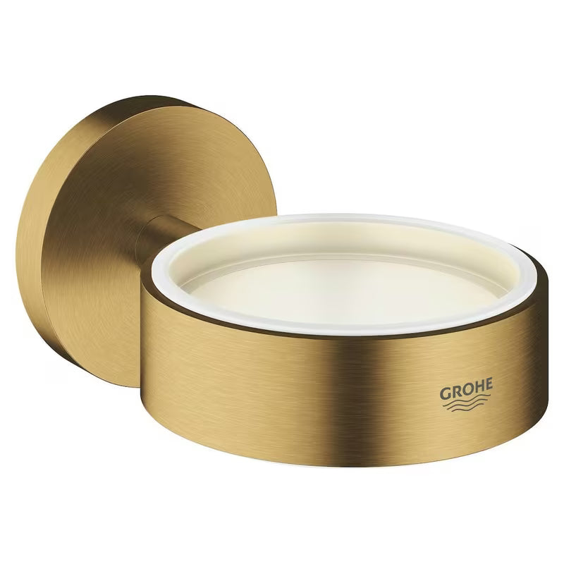 Metalni držač Grohe Essentials u obradi Brushed Cool Sunrise sa skrivenim pričvršćenjem