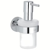 Grohe Essentials dozator tekućeg sapuna bez držača u krom izvedbi sa staklenom posudom