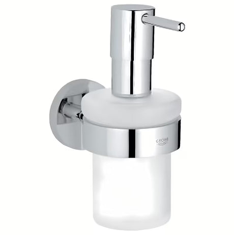 Grohe Essentials dozator tekućeg sapuna bez držača u krom izvedbi sa staklenom posudom
