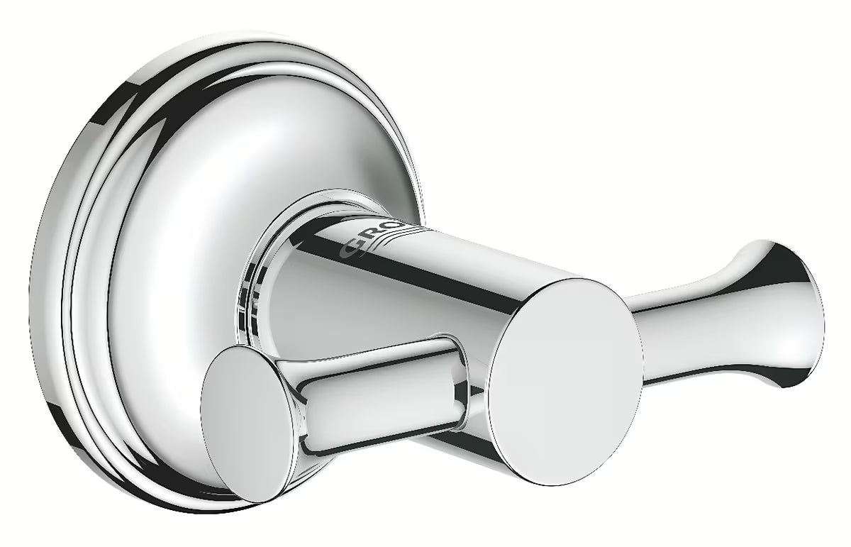 Kromirani kukica za ogrtač Grohe Essentials Authentic sa skrivenim pričvršćenjem