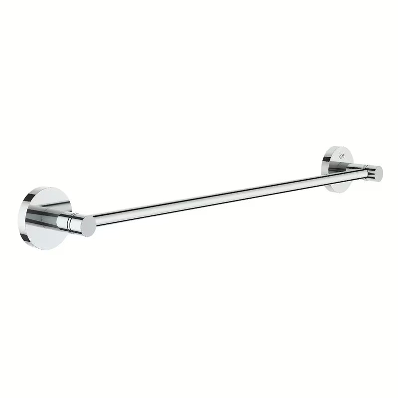 Kromirani držač ručnika Grohe Essentials sa šipkom i skrivenim zidnim pričvršćenjem