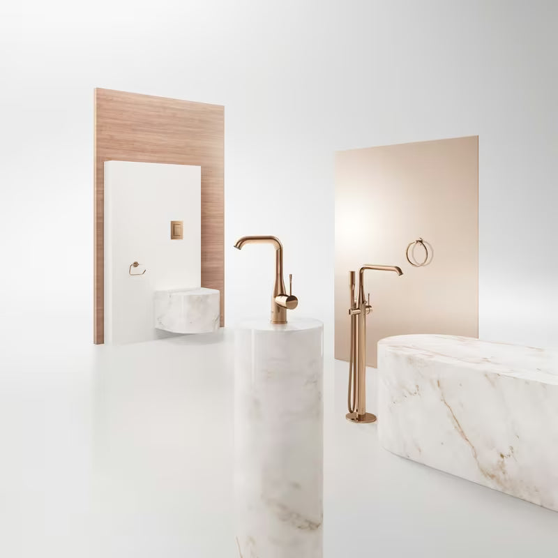 Držač toaletnog papira Grohe Essentials bez pokrova u završnoj obradi warm sunset sa skrivenim pričvršćenjem