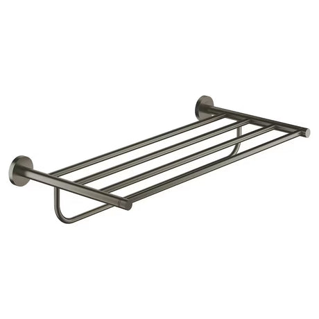 Držač za više ručnika Grohe Essentials u obradi Brushed Hard Graphite sa skrivenim pričvršćenjem