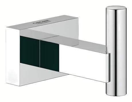 Kromirana zidni kukica vješalica za ogrtač Grohe Essentials Cube sa skrivenim pričvršćenjem
