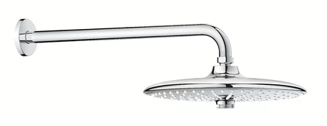 Nadglavni tuš Grohe Euphoria 260 smartcontrol u krom izvedbi s tri vrste mlaza i tuš krakom