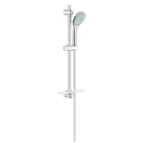Tuš set Grohe Euphoria 110 Massage u krom izvedbi sa šipkom, crijevom i policom EasyReach.