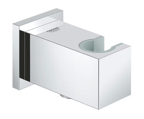 Kromirani podžbukni priključak Grohe Euphoria Cube s držačem tuša četvrtastog dizajna