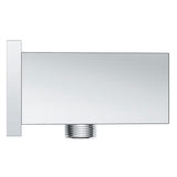 Kromirani podžbukni priključak Grohe Euphoria Cube s držačem tuša četvrtastog dizajna