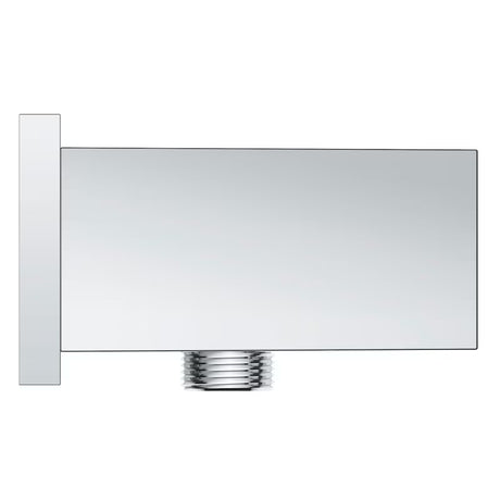 Kromirani podžbukni priključak Grohe Euphoria Cube s držačem tuša četvrtastog dizajna