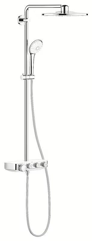 Grohe Euphoria smartcontrol System tuš sustav s termostatskom miješalicom u bijeloj boji