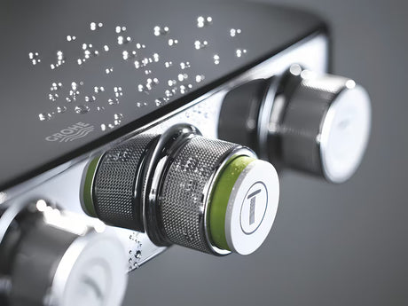 Kromirani tuš sustav Grohe Euphoria smartcontrol s termostatom, nadglavnim tušem 310 mm i ručnim tušem